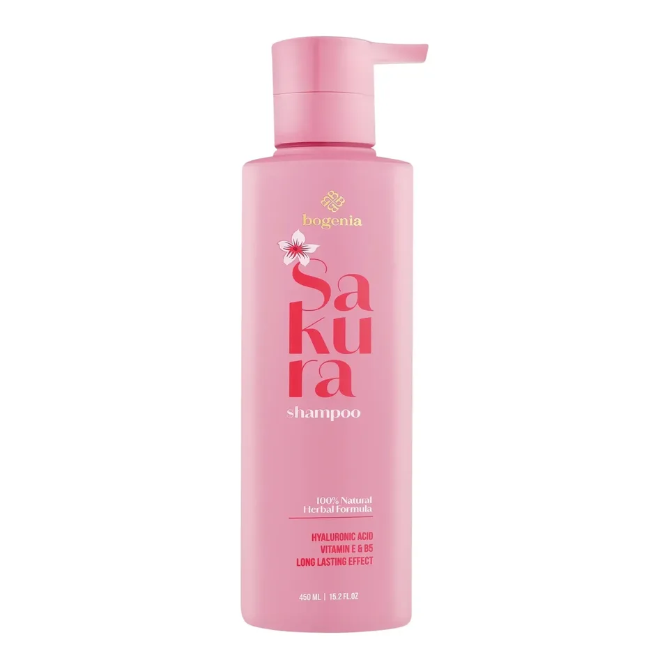 Bogenia Moisturizing Shampoo Sakura 450 мл