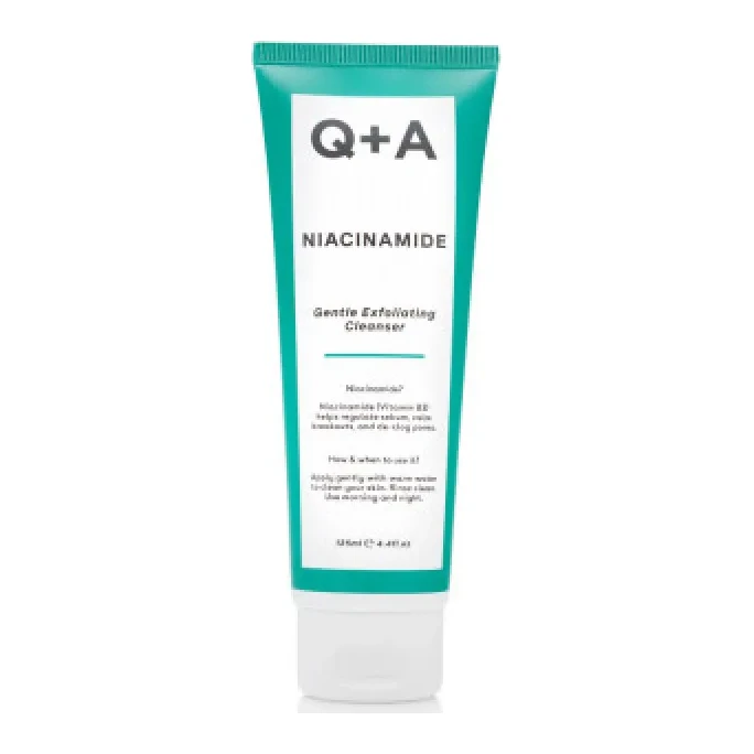 Q+A Niacinamide Gentle Exfoliating Cleanser 125 мл
