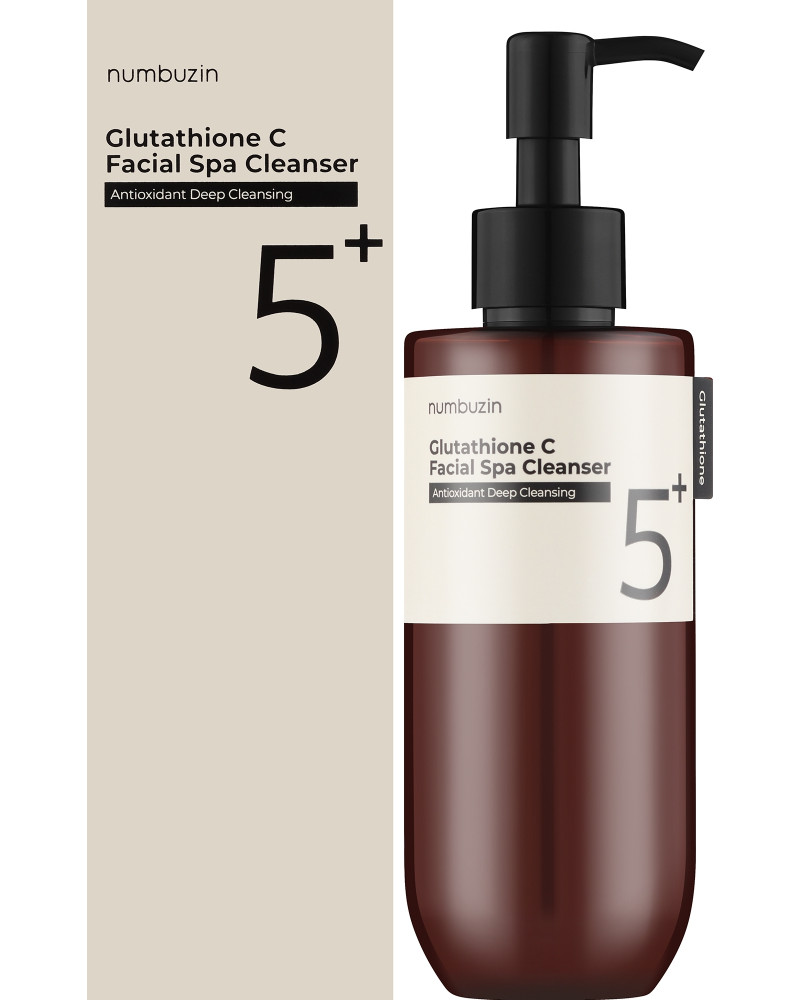 Numbuzin No.5+ Glutathione C Facial Spa Cleanser 200 мл