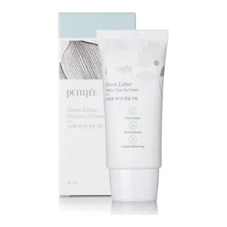 Petitfee Зволожуючий і освітлюючий крем для обличчя Petitfee Snow Lotus White Tone Up Cream 50ml