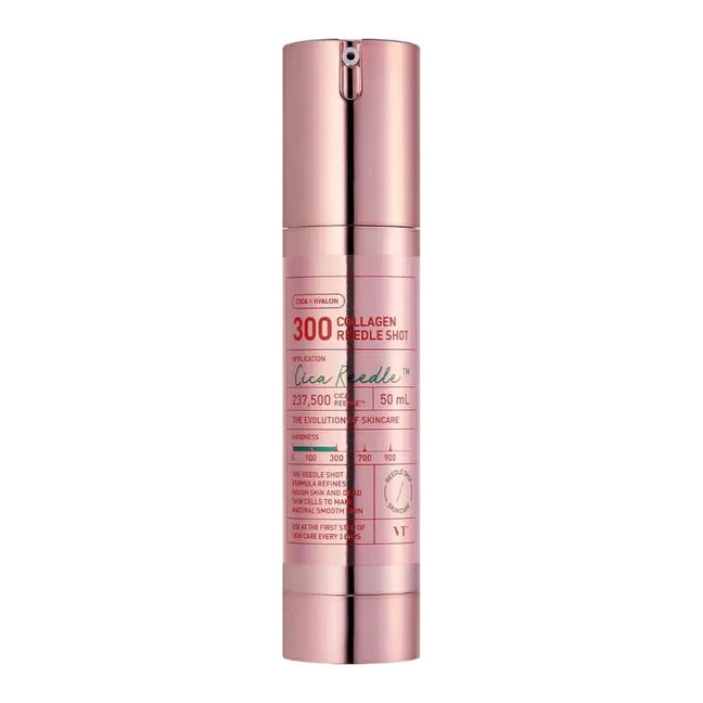 VT Cosmetics Мікроголкова сироватка для зміцнення шкіри обличчя з колагеном VT COSMETICS Collagen Reedle Shot 300 50ml