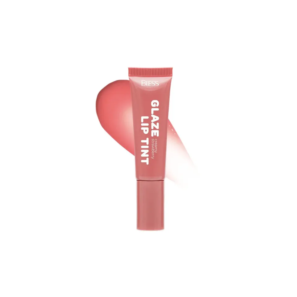 Bless Beauty Блиск для губ Glaze Lip tint №02 Creamy Strawberry