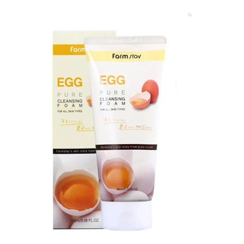 FarmStay Pure Cleansing Foam Egg 180 мл