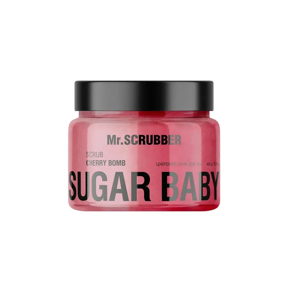 MR. SCRUBBER Цукровий скраб для тіла Sugar Baby Cherry Bomb