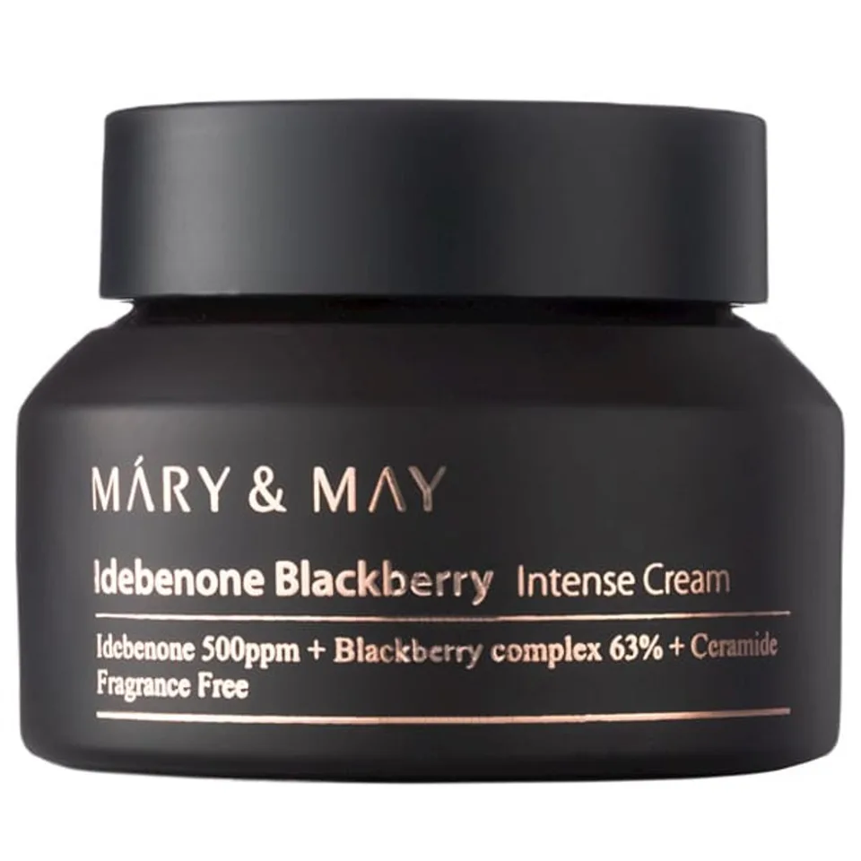 Mary&May Крем для обличчя з ідебеноном Mary & May Idebenone + Blackberry complex intensive total care cream 7