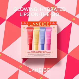 Laneige Lip Glowy Balm: Berry + Sweet Candy + Vanila + Blueberry
