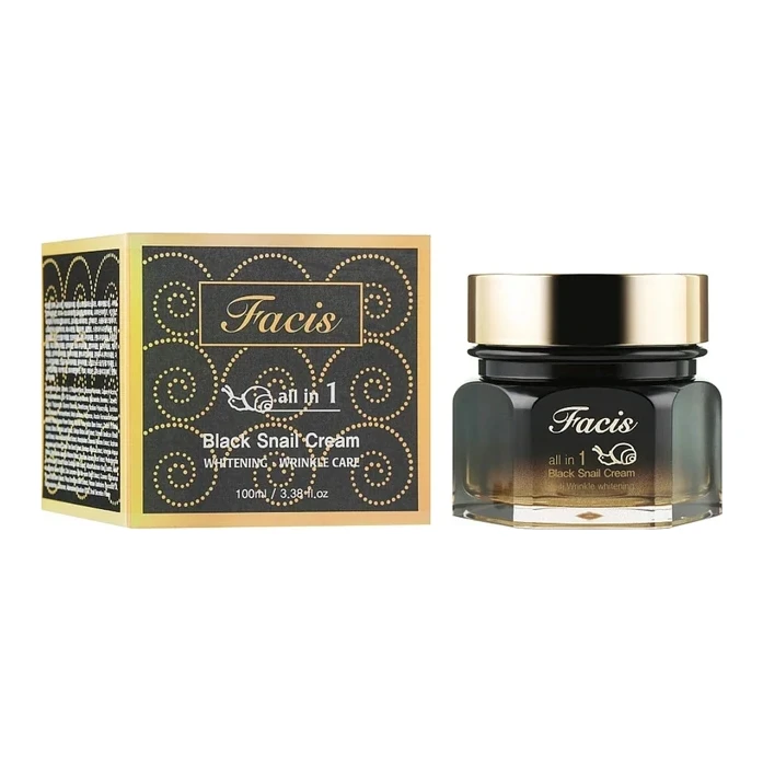 FACIS ALL-IN-ONE BLACK SNAIL CREAM 100 мл