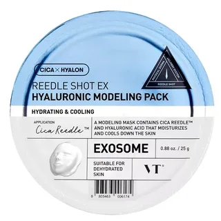VT Cosmetics Моделююча зволожуюча маска для обличчя VT COSMETICS Reedle Shot EX Hyaruronic Modeling Pack 25g