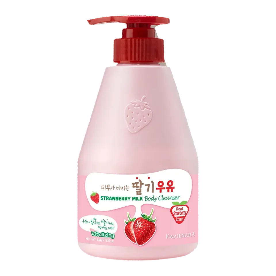 Kwailnara Strawberry Milk Body Cleanser 560 мл