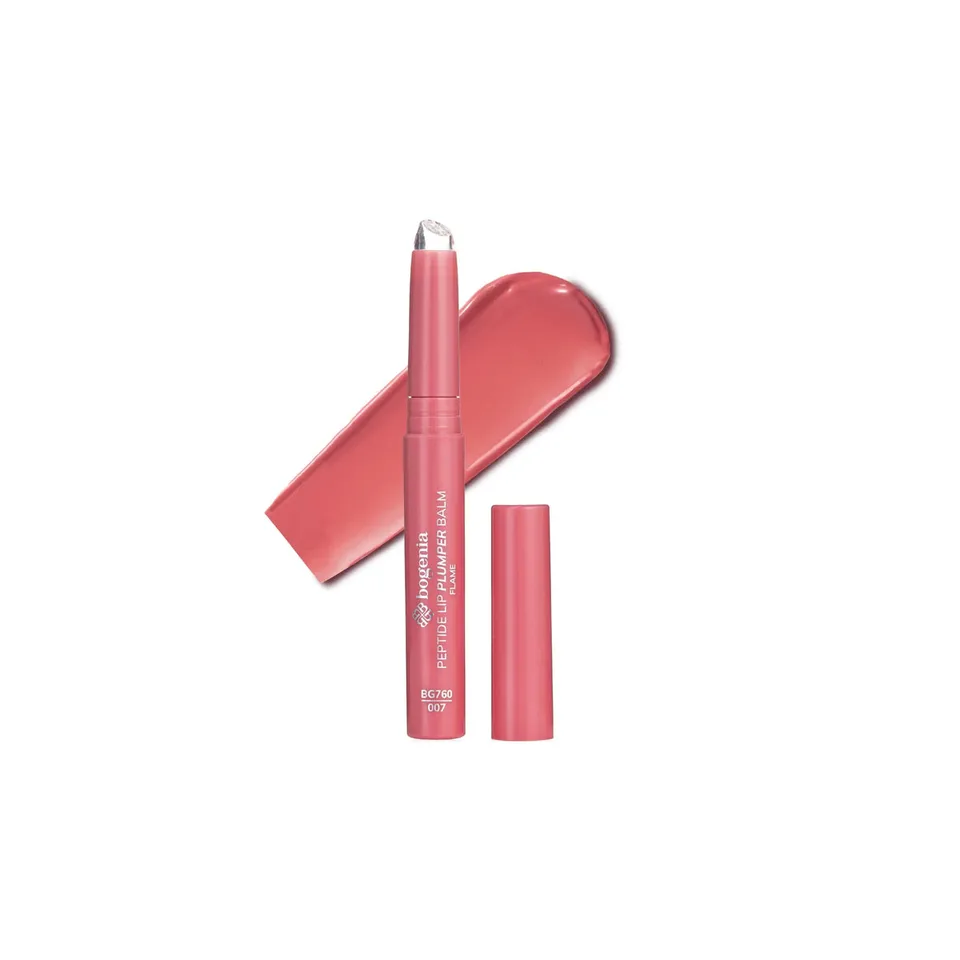 Bogenia Помада для губ Peptide Lip Plumper Balm Mauve №7 Flame