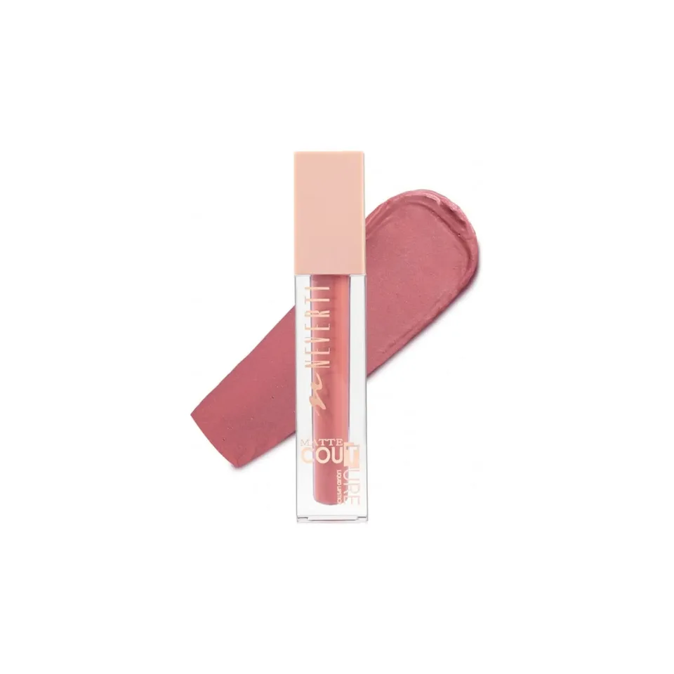 Neverti Рiдка помада для губ Matte Couture Liquid №4 Cinnamon Cashmere