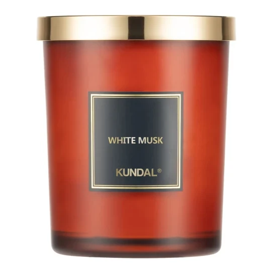 Kundal Perfume Natural Soy Candle White Musk 500 г