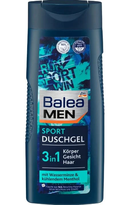 BALEA Men гель для душу 3в1 Sport Balea 300 мл