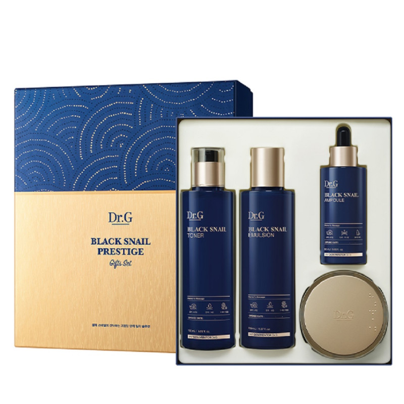 DR.G Black Snail Prestige Gifts Set (toner&emulsion150ml, ampoule&cream50ml) 150 мл