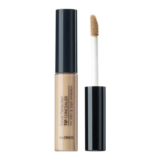 THE SAEM Cover Perfection Tip Concealer #01 Clear Beige 6.5 г
