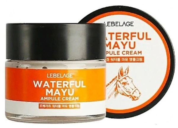 LEBELAGE Крем для обличчя LEBELAGE WATERFUL MAYU AMPOULE CREAM