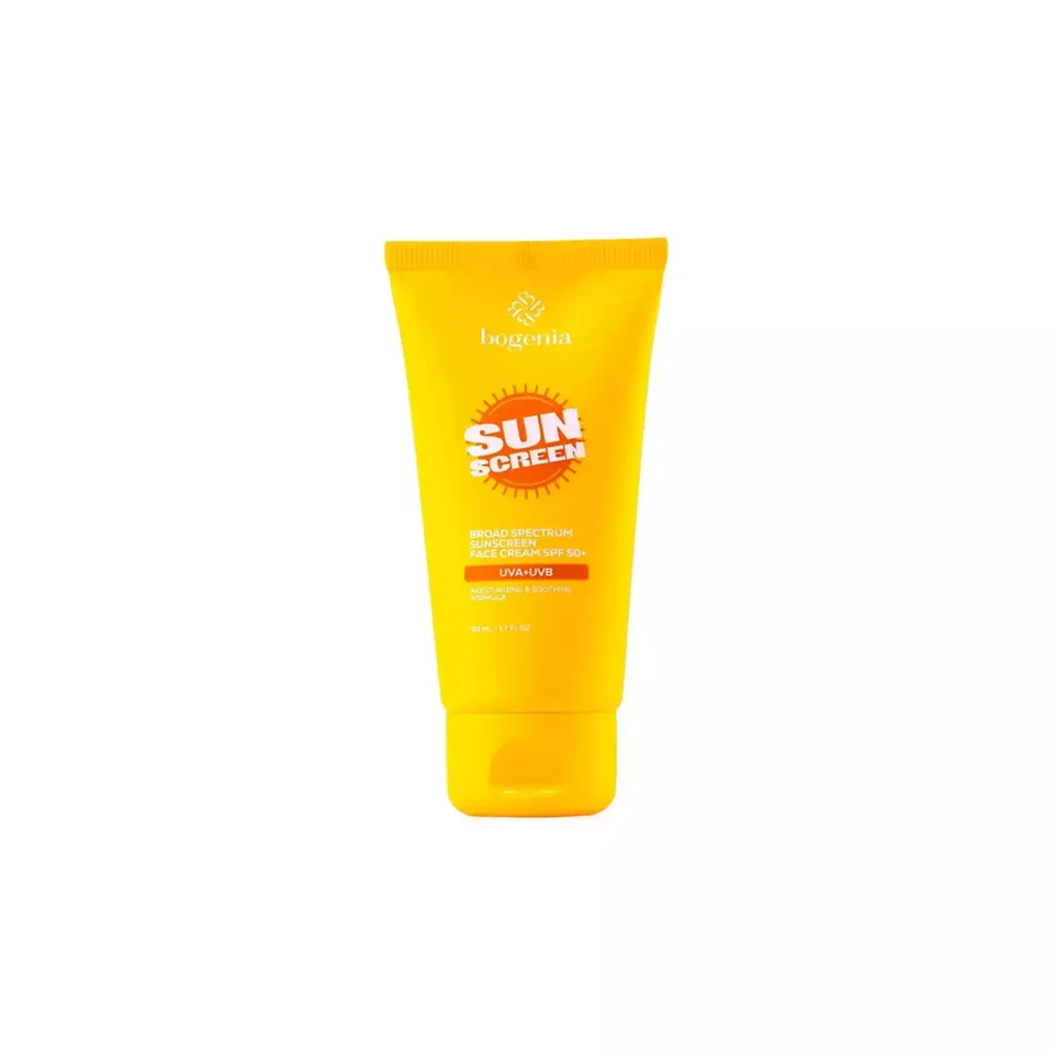 Bogenia Сонцезахисний крем Sunscreeen Face Cream SPF50+