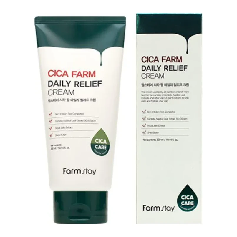 FarmStay Cica farm Daily Relief Cream 300 мл