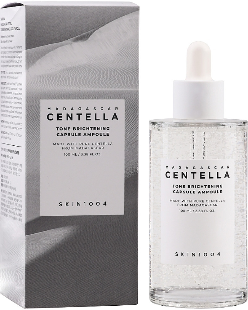 SKIN1004 Освітлююча сироватка для обличчя SKIN1004 MADAGASCAR CENTELLA TONE BRIGHTENING CAPSULE AMPOULE 100ml (Пошкоджене пакування) 100 мл