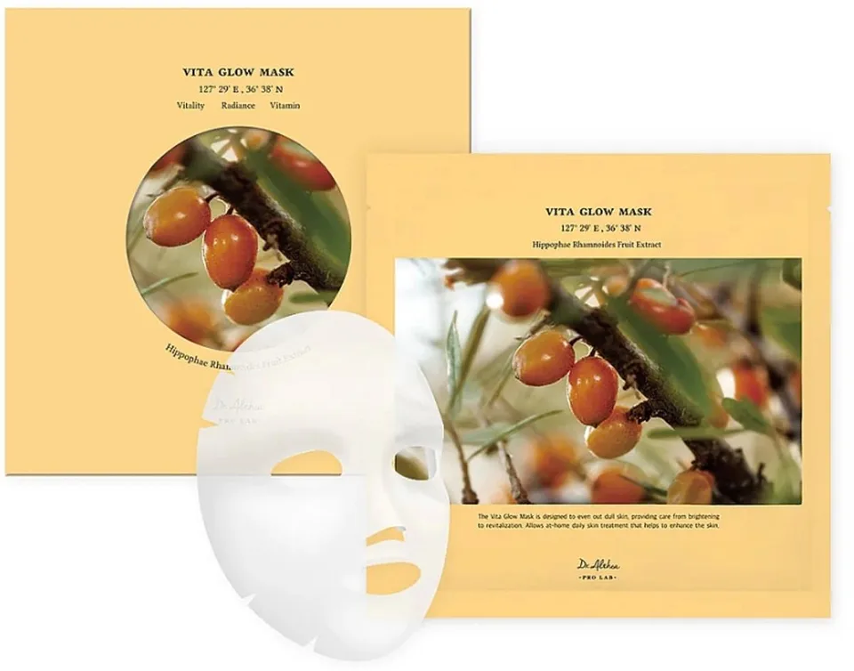 DR.ALTHEA Maска для обличчя тканиннa Vita Glow, 1шт, 27 гр 1 шт.