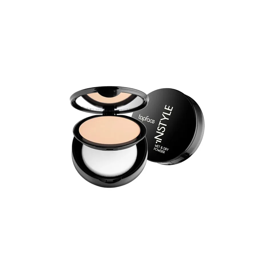 Topface Пудра компактна Wet & Dry Instyle №4