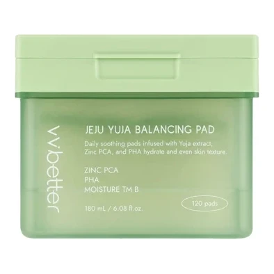 VVbetter JEJU YUJA BALANCING PAD 120 шт.