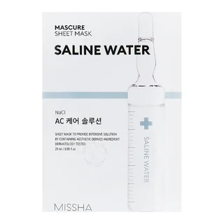 Missha Mascure AC Care Solution Sheet Mask Saline Water 28 мл