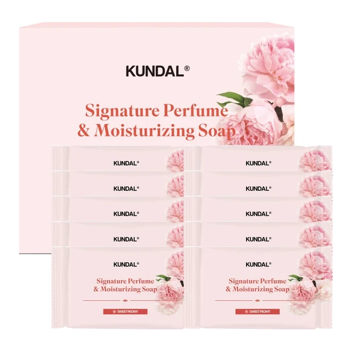 Kundal Signature Perfume & Moisturizing Soap Sweet Peony 1 шт.