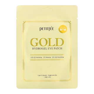 Petitfee Гідрогелеві патчі для очей з золотим комплексом +5 - Petitfee Gold Hydrogel Eye Patch (1 пара)