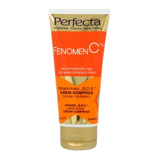 Perfecta Крем для рук і нігтів з вітамінами PERFECTA Fenomen C Vitamin "S.O.S" Hand & Nail Cream Complex 80ml