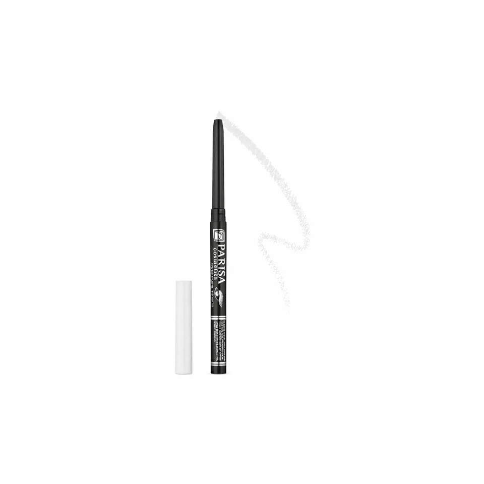 Parisa Cosmetics Гелевий автоматичний олівець для очей Graphic Eyeliner №109 Білий
