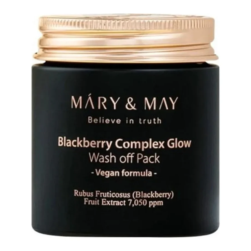 Mary&May Blackberry Complex Glow Wash Off Pack 125 г