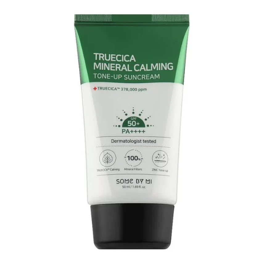 Some By Mi Truecica Mineral Calming Tone-Up SunCream SPF 50+ 50 мл