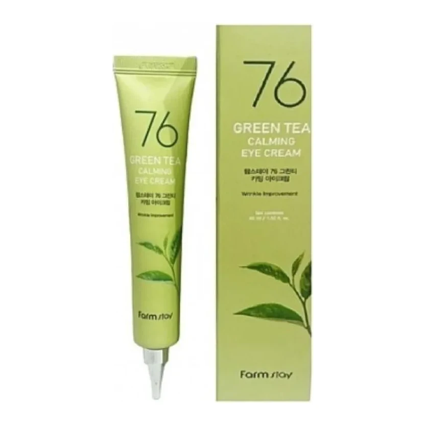 FarmStay 76 Green Tea Calming Eye Cream 45 мл