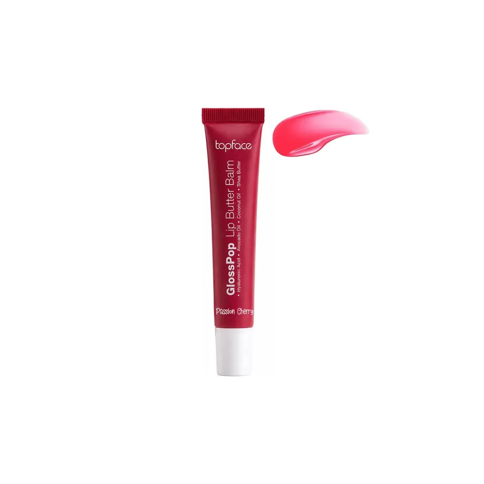 Topface Блиск-бальзам для губ GlossPop Lip Butter Balm №003 Passion Cherry