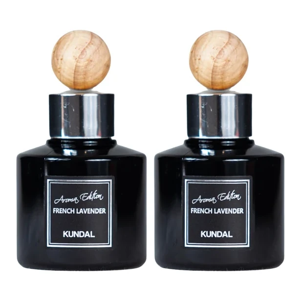 Kundal Аромадифузор для машини Kundal Perfume Car Diffuser Aroma Edition French Lavender 75ml (набір 2шт) 2 шт.
