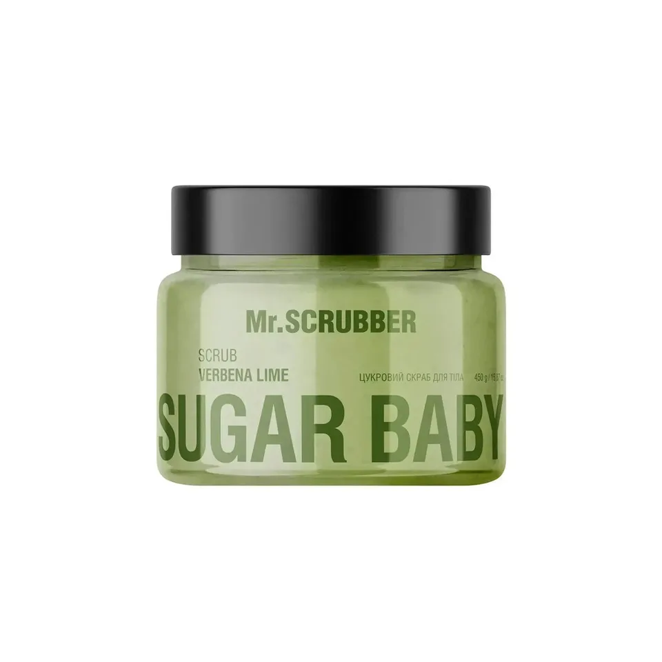 MR. SCRUBBER Цукровий скраб для тіла Sugar Baby Verbena Lime