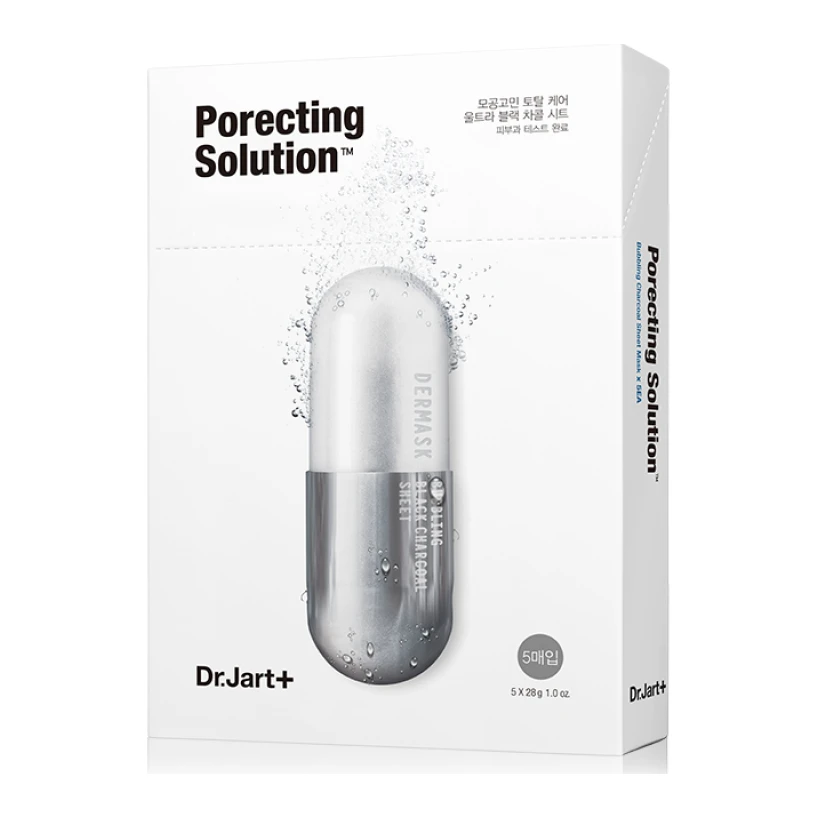 Dr.Jart+ Киснева маска для очищення і звуження пор Dr.Jart+ Dermask Ultra Jet Porecting Solution - 5 шт