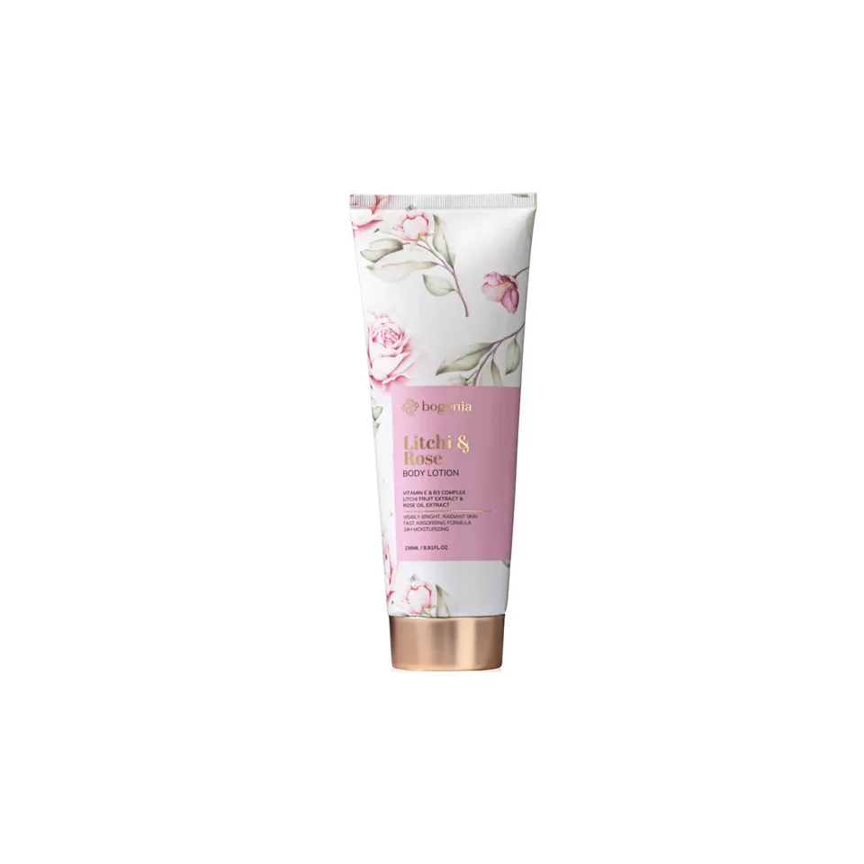 Bogenia Лосьйон для тіла Litchi & Rose Body Lotion