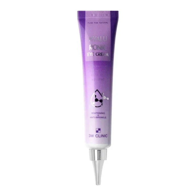 3W CLINIC Крем для очей з гіалуроновою кислотою HYALURONIC EYE CREAM, 40 мл