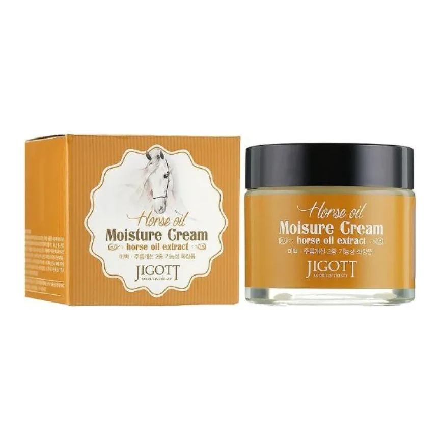 Jigott HORSE OIL MOISTURE CREAM 70 мл