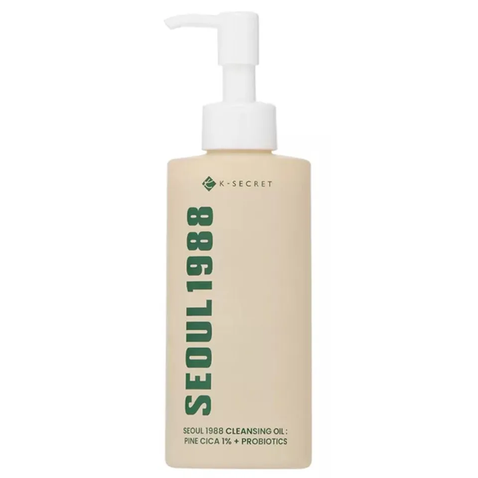 K-SECRET SEOUL 1988 Cleansing Oil: Pine Cica 1% + Probiotics 200 мл