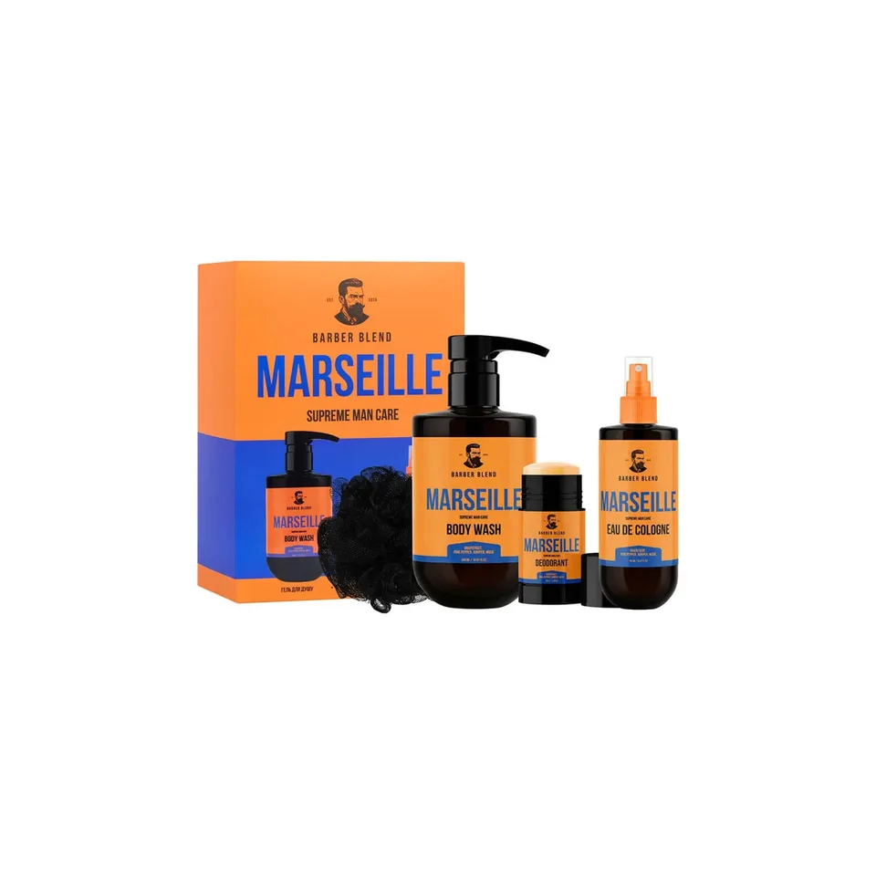 Barber Blend Подарунковий набір для чоловіків Marseille