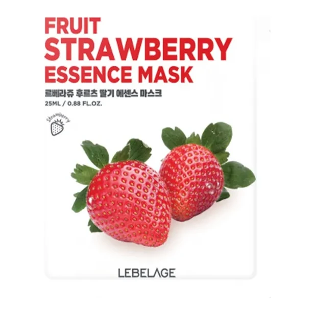 LEBELAGE Fruit Strawberry Essence Mask 25 мл