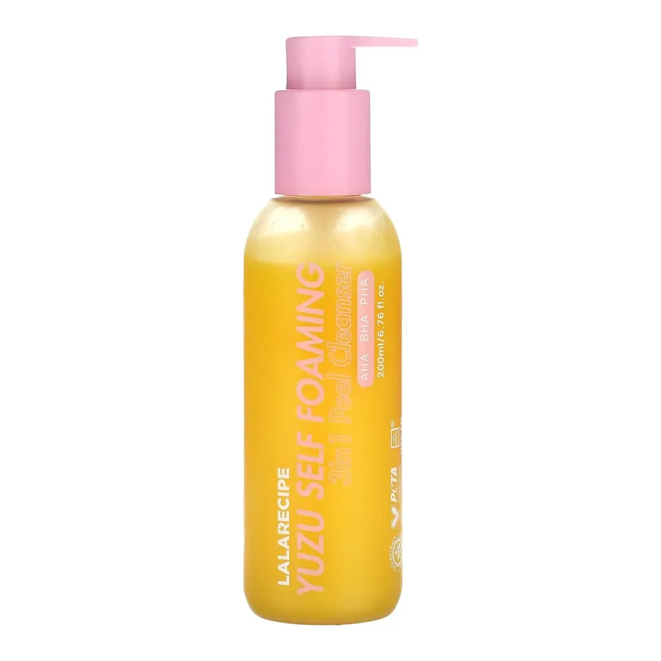 LaLa Recipe Lalarecipe Yuzu Self Foaming 3in1 Cleanser 200 мл