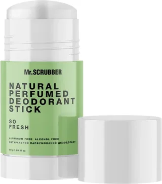 MR. SCRUBBER Natural Perfumed Deodorant Stick 50 г