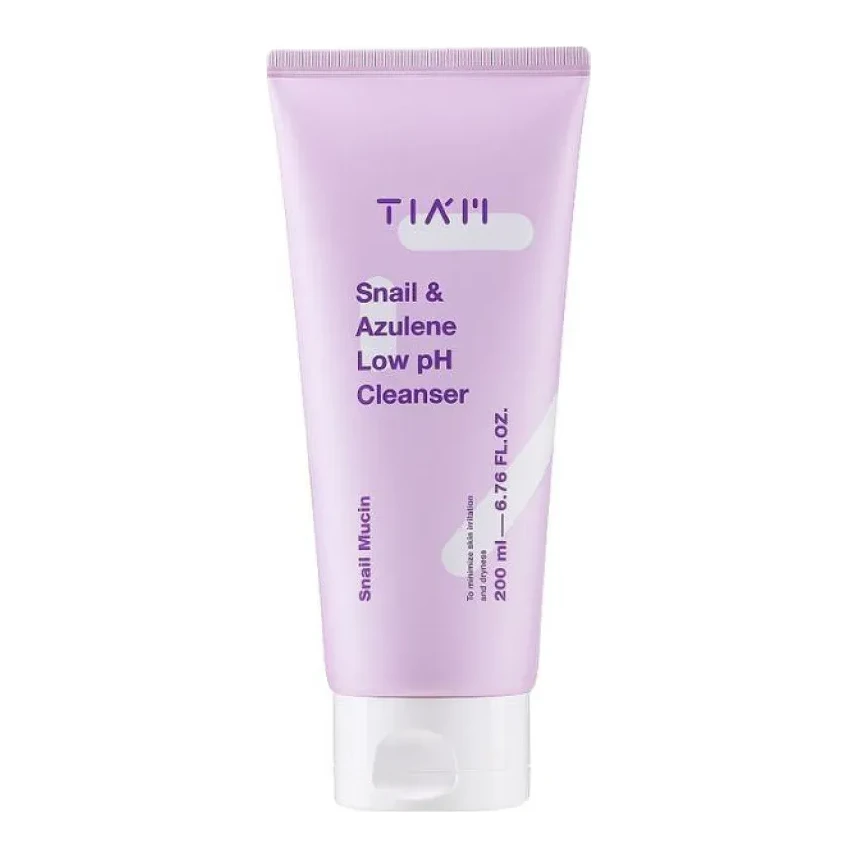 TIAM Snail & Azulene Low pH Cleanser 200 мл