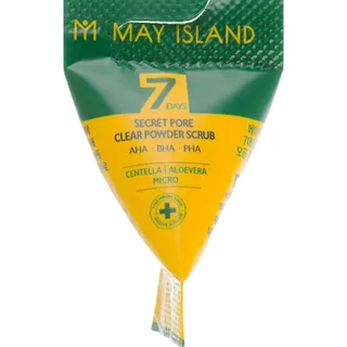 May Island 7 Days Secret Pore Clear Powder Scrub