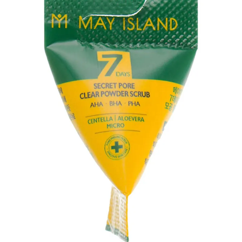 May Island 7 Days Secret Pore Clear Powder Scrub 5 мл