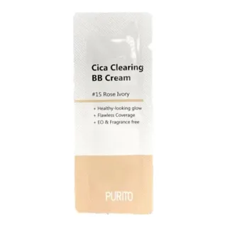 PURITO Cica Clearing BB Cream #15 Rose Ivory